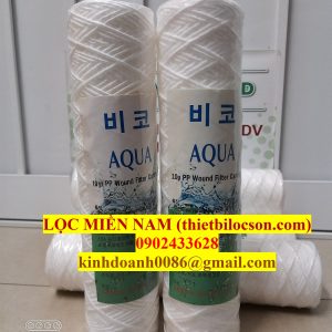Lõi sợi quấn 10 micron 10 inch