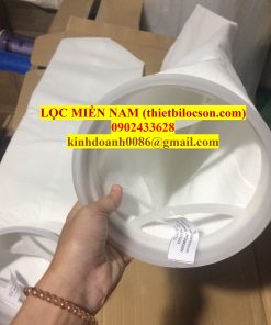 Túi vải Polyester 25 micron lọc cặn sáp ong, cánh ong, cặn trong sản xuất mật ong