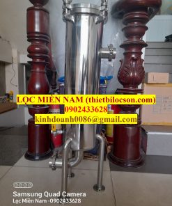 Bình lọc inox 3 lõi 20inch