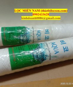 Lõi lọc sợi quấn 20 inch lọc cặn bẩn tốt, áp suất cao sử dụng cho ngành công nghiệp