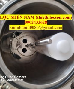 Bình lọc lõi 3 lõi 20 inch inox 304 hoặc 316 trong điều chế nước hoa