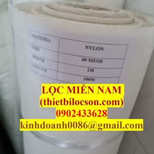 Vải lọc NMO nylon 60 mesh 250 micron