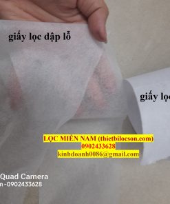 Cuộn giấy lọc trơn kích thước khổ theo yêu cầu