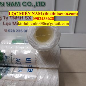 Lõi lọc sợi dài 254mm 10 micron lọc nước mắm