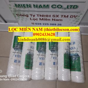 Lõi lọc sợi quấn 10inch 10 micron 25 micron