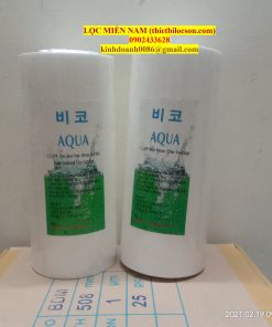 Lõi lọc bông nén big blue béo 0.2 micron dài 10 inches lọc nước tinh khiết