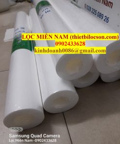 Lõi lọc bông nén 20inch lọc cặn sản xuất dung dịch phân bón