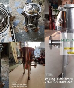 Bình lọc 3 lõi 10 inch inox 304