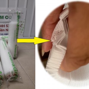 Lõi lọc tinh giấy PP xếp nếp dùng trong y tế