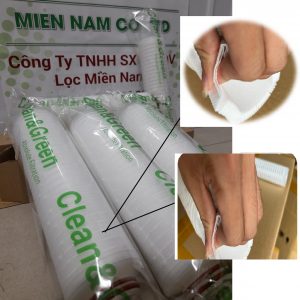 Lõi lọc tinh giấy PP xếp nếp dùng trong y tế