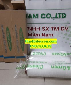 Lõi lọc tinh giấy PP xếp nếp dùng trong y tế