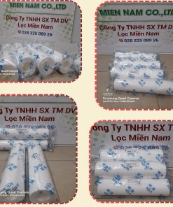 Lõi lọc bông nén Hàn Quốc 10 inch 1 micron lọc cặn cho nước