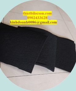 Bông lọc carbon dạng sợi độ dày 5mm