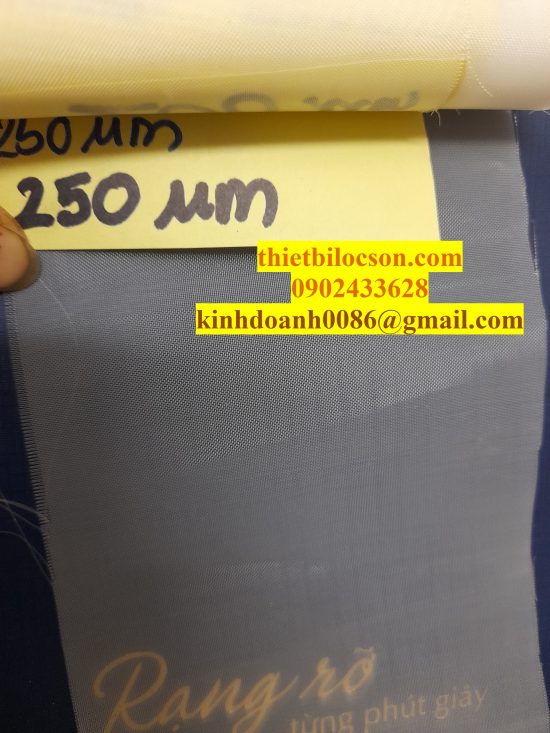Vải NMO lọc mạch nha cấp độ lọc 250 micron