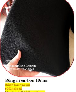 Cuộn lọc bông than hoạt tính khử mùi hôi khổ 1m dạng sợi