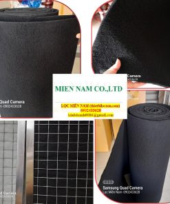 Cuộn lọc bông than hoạt tính khử mùi hôi khổ 1m dạng sợi