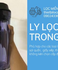 Cốc trong lọc nước bằng nhựa cứng 10 inch