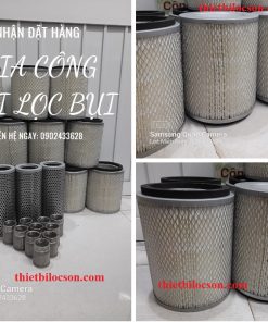 Lõi lọc khí bụi nhận gia công theo yêu cầu