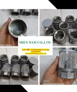 Lõi lọc inox gắn đầu ren gia công theo yêu cầu