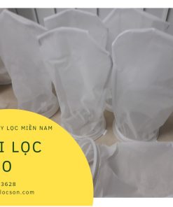 Túi lọc vải lưới NMO lọc thuốc dạng lỏng, siro trong ngành dược phẩm, thực phẩm