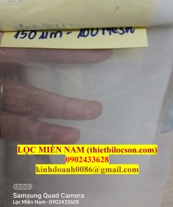 Vải lưới nylon 150 micron dùng trong lọc sơn