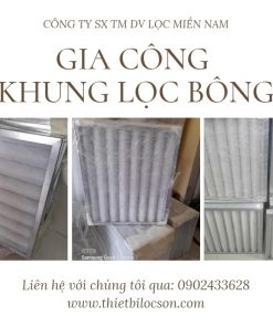 Khung bông lọc khí bụi