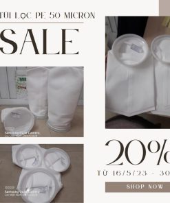 Túi PE size 1 cấp độ lọc 50 micron