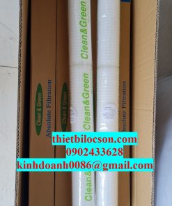 Lõi lọc giấy xếp 30inch oring 226 nhọn