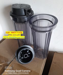 Ly lọc trong 10inch chứa 1 lõi lọc