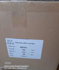 Lõi lọc bông nén PP lọc đến 0.2 micron loại bỏ cặn rất nhỏ