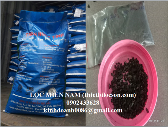 Than hoạt tính gáo dừa Trà Bắc (có sẵn)