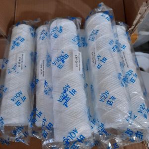 Lõi lọc sợi quấn CPP 10inch lọc hoá chất 25 micron