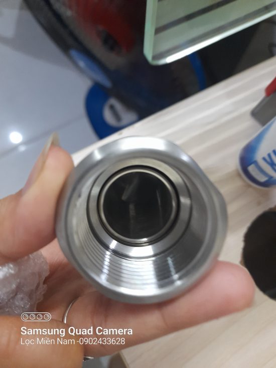 Quả cầu xoay rửa bồn inox vi sinh