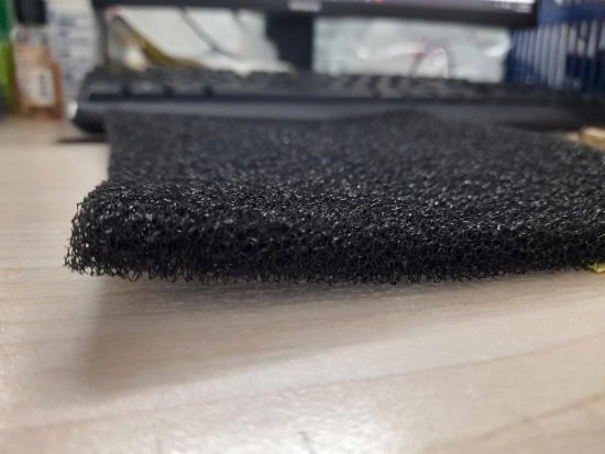 Xốp lọc bụi màu đen độ dày 10mm