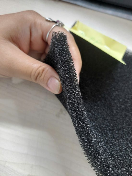 Xốp lọc bụi màu đen độ dày 10mm