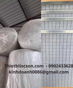 Bông Lọc Trắng 20mm – Lọc Bụi Hiệu Quả, Giá Xưởng, Dùng Cho Mọi Hệ Thống Thông Gió