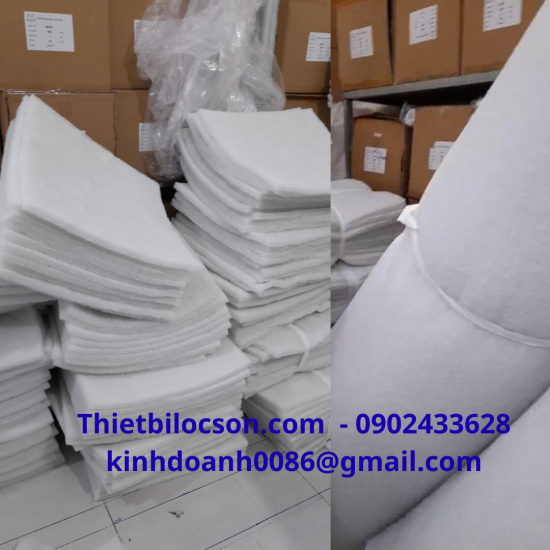 Bông Lọc Trắng 20mm – Lọc Bụi Hiệu Quả, Giá Xưởng, Dùng Cho Mọi Hệ Thống Thông Gió