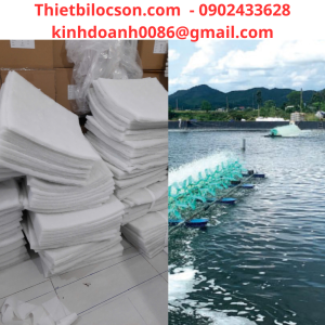 Bông Lọc Hồ Cá, ao tôm, ao nuôi thuỷ sản công nghiệp