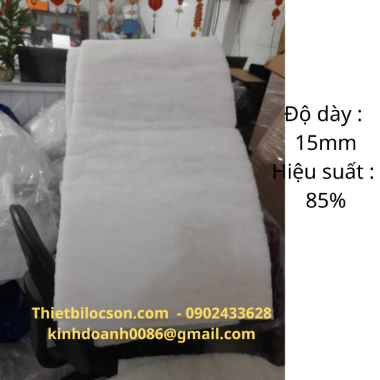 Bông Gòn Trắng Lọc Nước Hồ Cá G3 – Không Độc Hại, Dễ Cắt, Dễ Thay