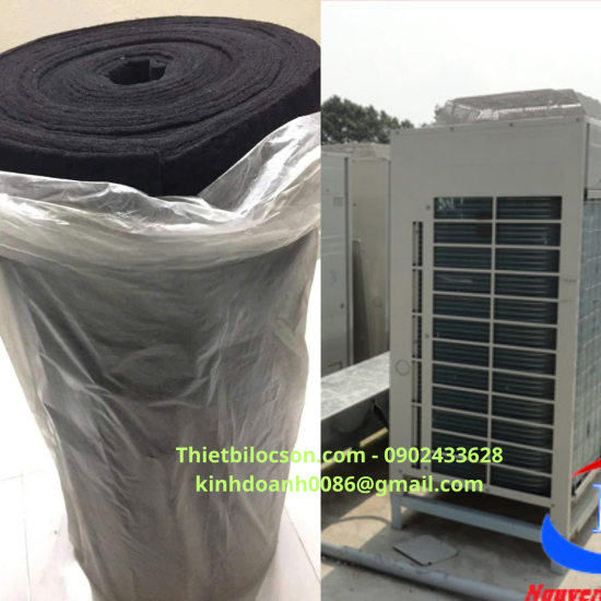 Bông Carbon Than Hoạt Tính 5mm Khổ Lớn 0.8m x 20m – Giá Tốt, Hàng Xưởng