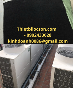 Tấm Xốp Carbon Than Hoạt Tính 10mm – Giải Pháp Lọc Khí & Khử Mùi Hiệu Quả Cho Máy Lạnh Công Nghiệp
