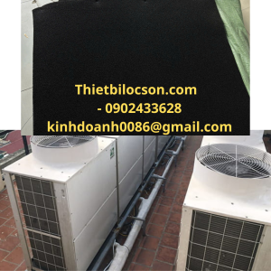 Tấm Xốp Carbon Than Hoạt Tính 10mm – Giải Pháp Lọc Khí & Khử Mùi Hiệu Quả Cho Máy Lạnh Công Nghiệp