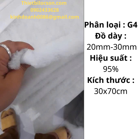 Bông Lọc Nước G4 30x70cm – Lọc Cặn, Phân, Thức Ăn Thừa Cho Ao Nuôi Thủy Sản