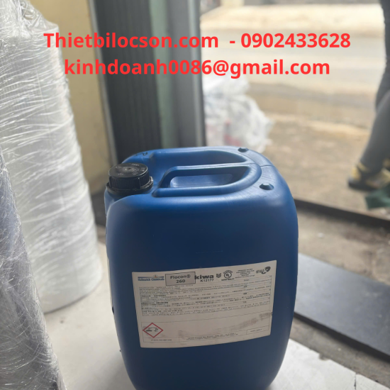 Hóa Chất Flocon 260 Chống Cáu Cặn Màng RO Công Nghiệp