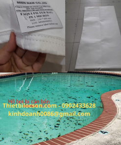 Túi Lọc PP 1 Micron Cho Hồ Bơi – Lọc Nước Tinh, Giảm Cặn & Tạp Chất