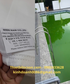 Túi lọc nước PE/PP – Chuyên dùng cho hồ bơi, lọc thô thô hiệu quả, bền bỉ