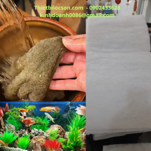 Bông Lọc Nước G4 30x70cm – Lọc Cặn, Phân, Thức Ăn Thừa Cho Ao Nuôi Thủy Sản
