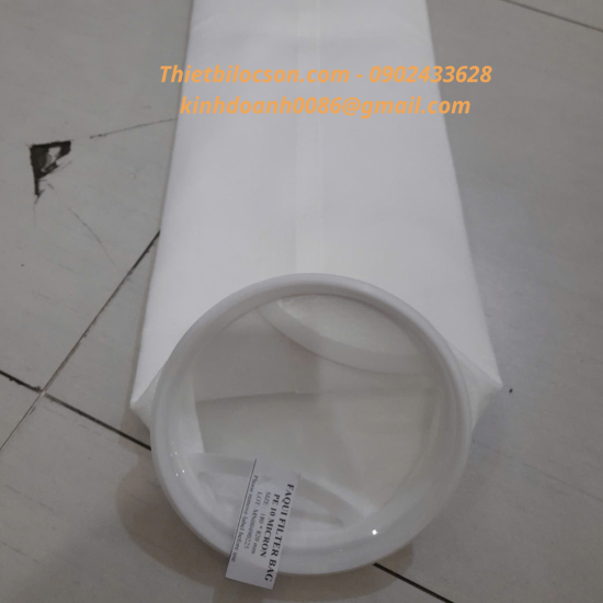 Túi Lọc PE 10 Micron Size 2 – Lọc Nước Đường, Siro, Dung Dịch Thực Phẩm Lỏng An Toàn