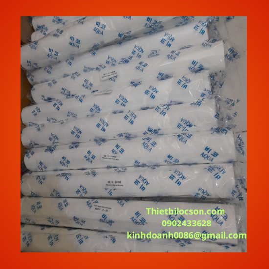 Lõi Lọc Bông Nén AQUA PP – Lọc Cặn Thô & Tinh – Xuất Xứ Hàn Quốc