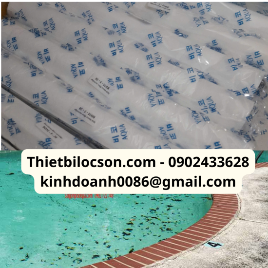 Lõi Lọc Bông Nén AQUA PP – Lọc Cặn Thô & Tinh – Xuất Xứ Hàn Quốc
